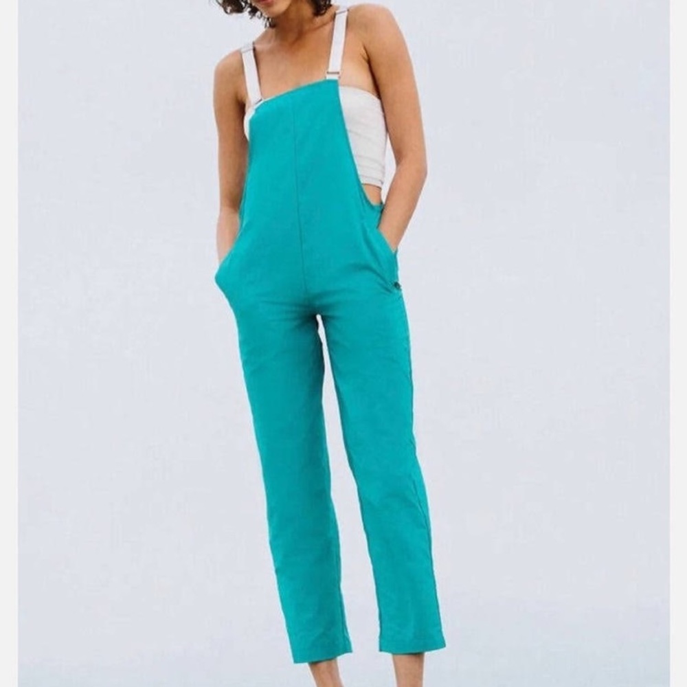 fila x uo debra suspender dungarees